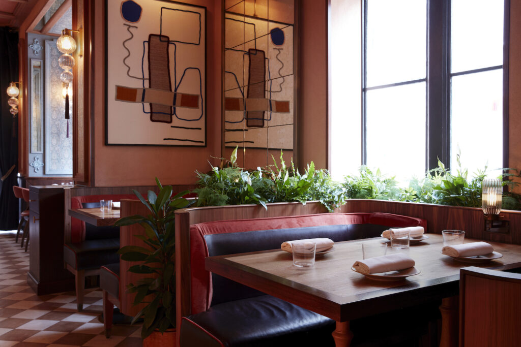 The interior of Bibi, which won GQ Restaurant of the Year in 2022. Photo: Bibi