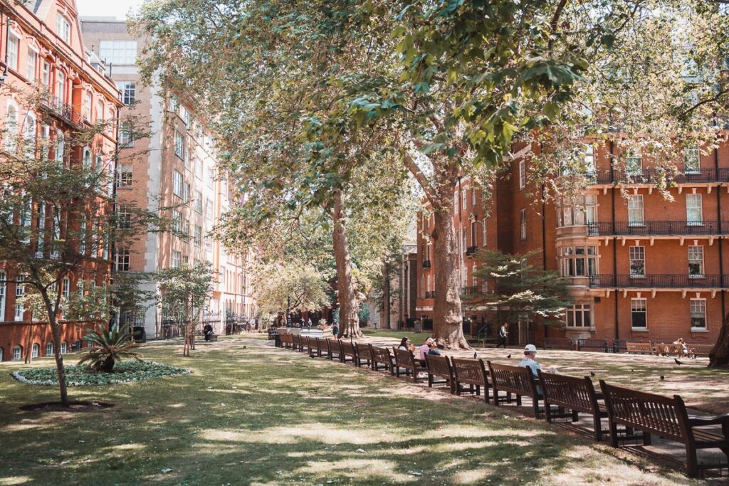 Mount Street Gardens – perhaps Mayfair’s best-kept secret. Courtesy: Greg Morrison