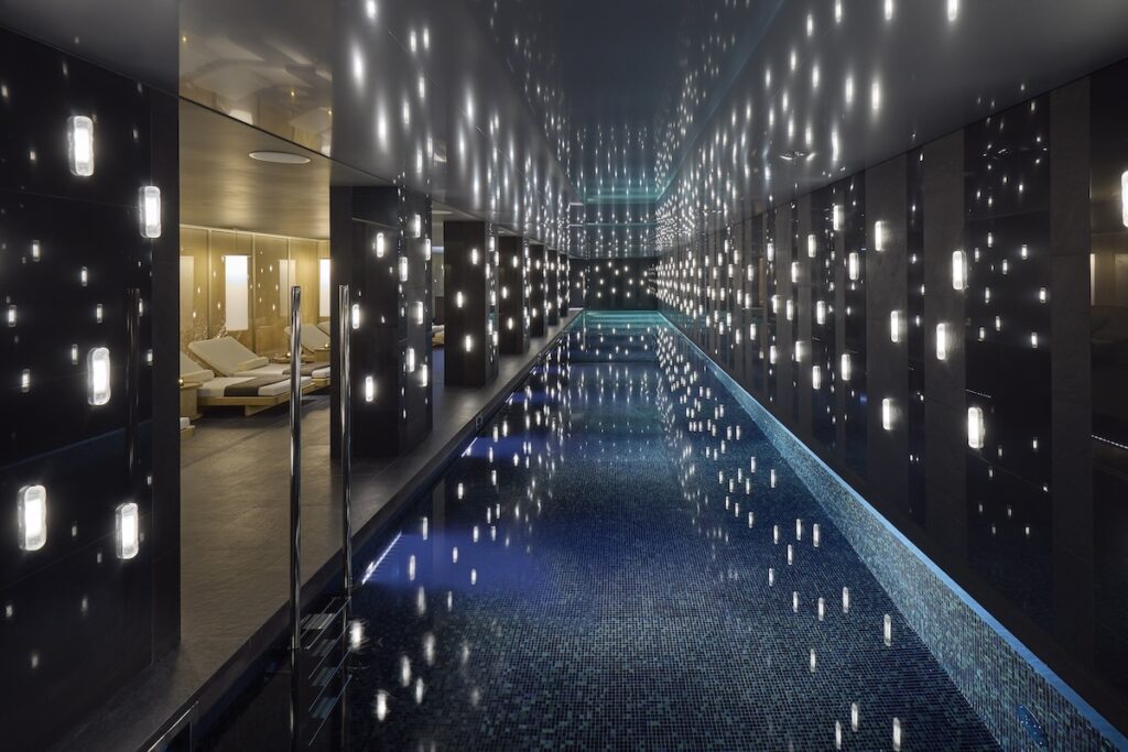 Unwind in style in the Mandarin Oriental Mayfair pool. Courtesy: Mandarin Oriental Mayfair